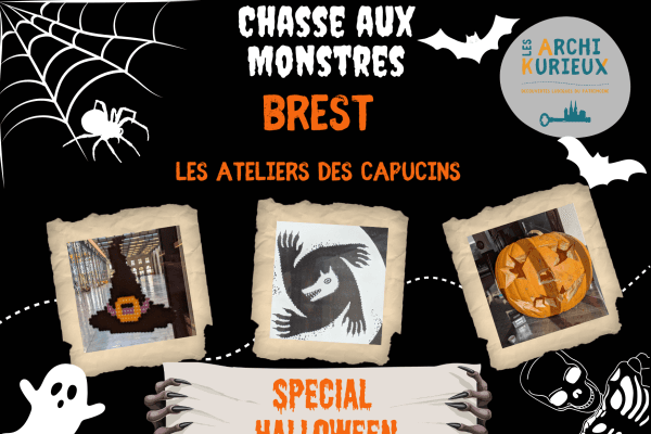 Chasse aux Monstres Halloween 2025 aux Capucins Brest | Jeu de Piste