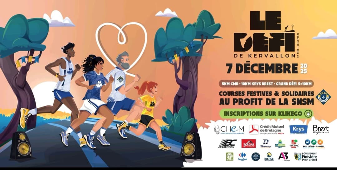 Défi de Kervallon 2025 à Brest : Course Solidaire 5 km, 10 km et Enfants (Programme Complet)